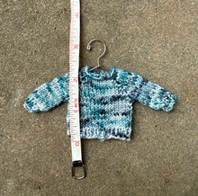 画像をギャラリービューアに読み込む, Tiny Hand Knit Colorful Sweater