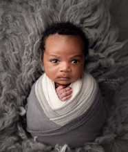 Cargar imagen en el visor de la galería, Juego de envoltura de arco iris gris - Doble longitud