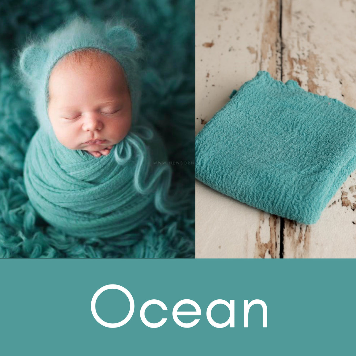 Ocean Double Length Wrap Red Owl Photo Props Ocean double length wrap red owl photo props