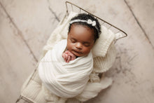 画像をギャラリービューアに読み込む, Double Length Cream or Cotton Wrap