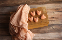 Load image into Gallery viewer, Lemon Yellow Or Peach Wrap and Hearts Set - Double Length