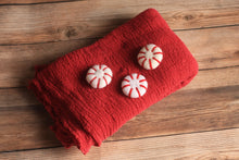 Load image into Gallery viewer, Scarlet Wrap & Felt Peppermint Candy Set