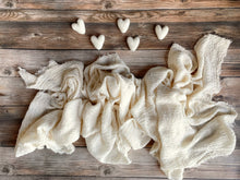 Load image into Gallery viewer, Cream Wrap and Hearts Set - Double Length