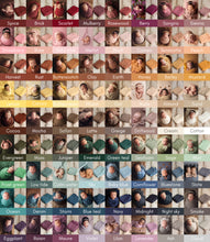 Load image into Gallery viewer, a large group of people laying on top of a bed