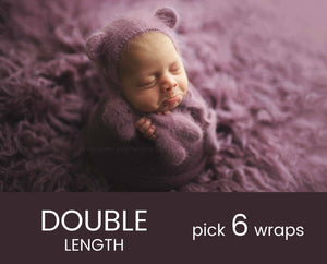 Pick 6 - Double Length Extra Long Wraps