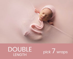 Pick 7 - Double Length Extra Long Wraps