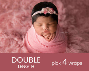Pick 4 - Double Length Extra Long Wraps