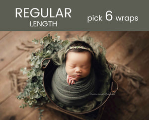 PICK 6 - Regular Length Wraps