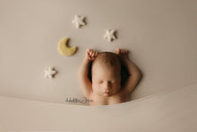Cargar imagen en el visor de la galería, Little Felt Moon and Stars Set