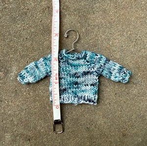 Tiny Hand Knit Colorful Sweater