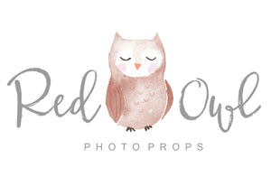 Red Owl Photo Props