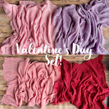 Load image into Gallery viewer, Set of both Valentine&#39;s Double Dipped Wraps - Double Length
