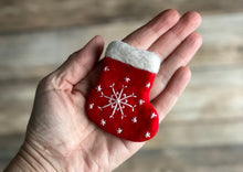 Load image into Gallery viewer, SALE Felt Christmas Mittens &amp; Stockings
