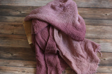 Load image into Gallery viewer, Sienna &amp; Mulberry Double Dipped Wrap - Double Length
