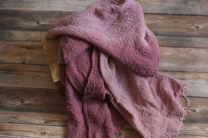 Sienna & Mulberry Double Dipped Wrap - Double Length