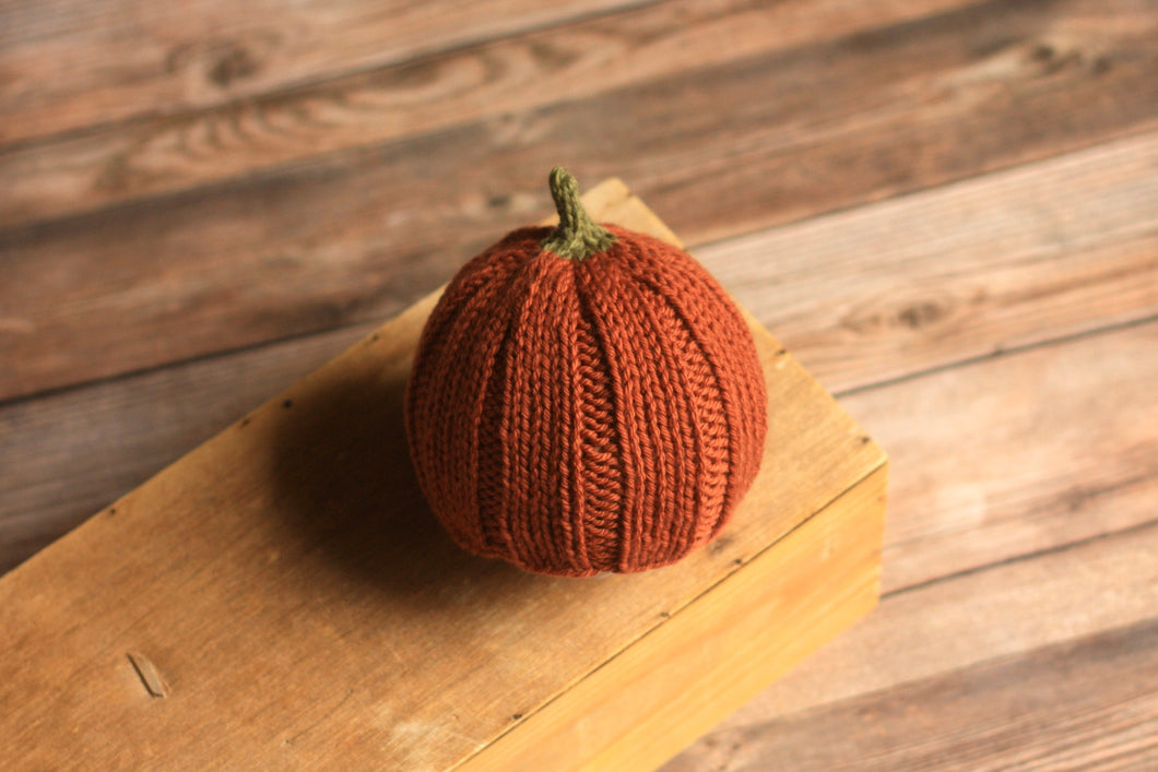 Newborn Pumpkin Beanie Hat
