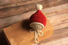 Load image into Gallery viewer, Christmas Pixie Bonnet
