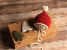 Load image into Gallery viewer, Christmas Pixie Bonnet Set
