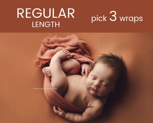 PICK 3 - Regular Length Wraps
