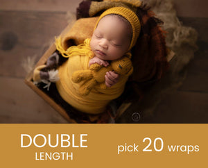 Pick 20 - Doppelte Länge Extra lange Wraps