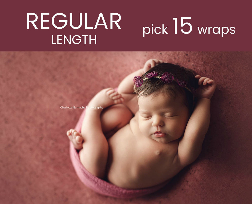 PICK 15 - Regular Length Wraps