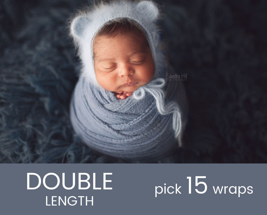 Pick 15 - Double Length Extra Long Wraps