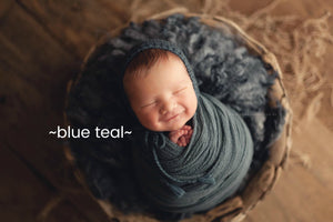 Blue Teal Wraps-Regelmäßige Länge