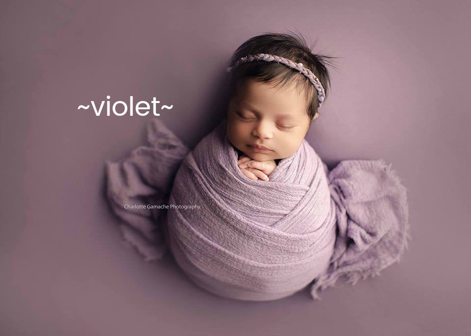 Violet Wraps  - Double Length