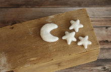 Load image into Gallery viewer, Little Felt Moon and Stars Set
