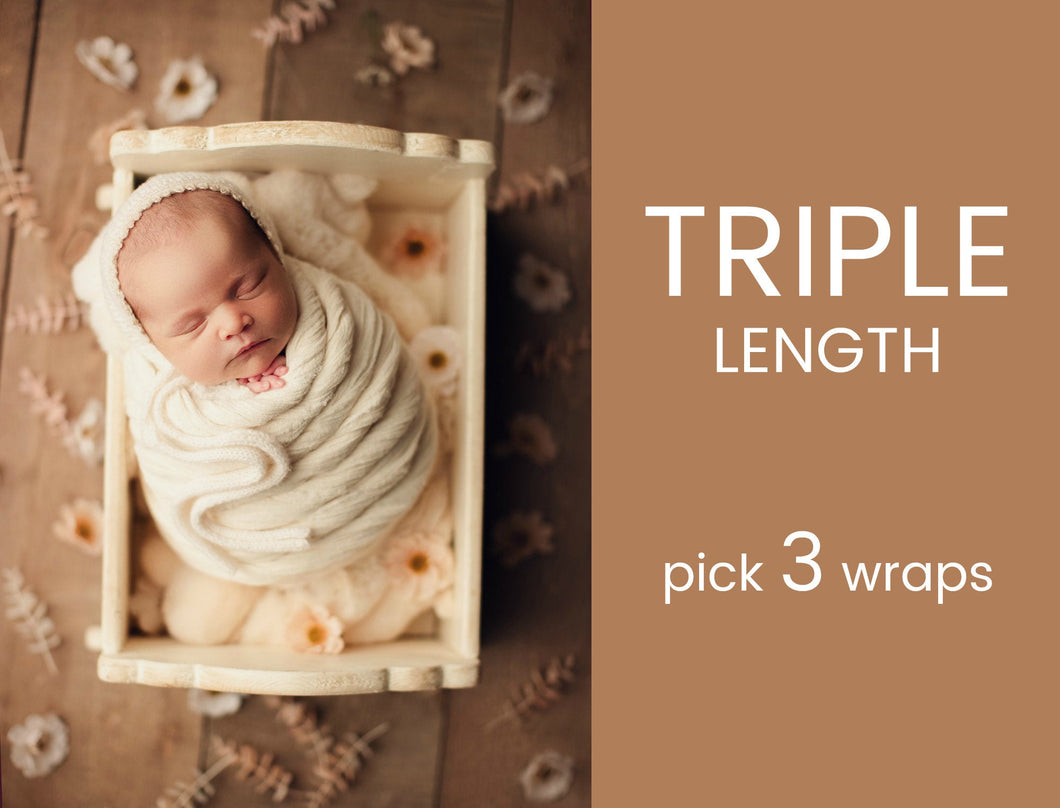 Pick 3-TRIPLE Länge Wraps