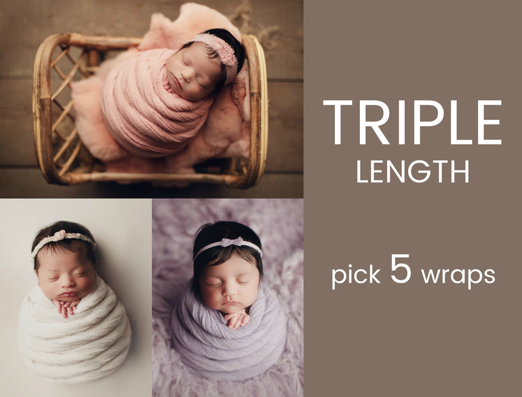 Wählen Sie 5 - TRIPLE Length Wraps