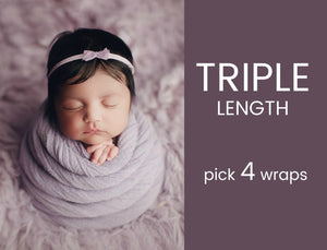 Wählen Sie 4 - TRIPLE Length Wraps