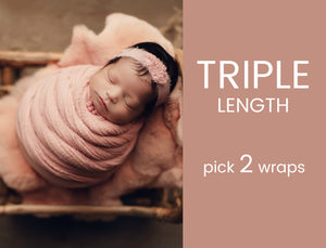 Pick 2 - TRIPLE Length Wraps