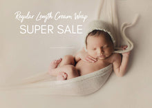 Load image into Gallery viewer, Regular Length Cream Wrap SUPER SALE
